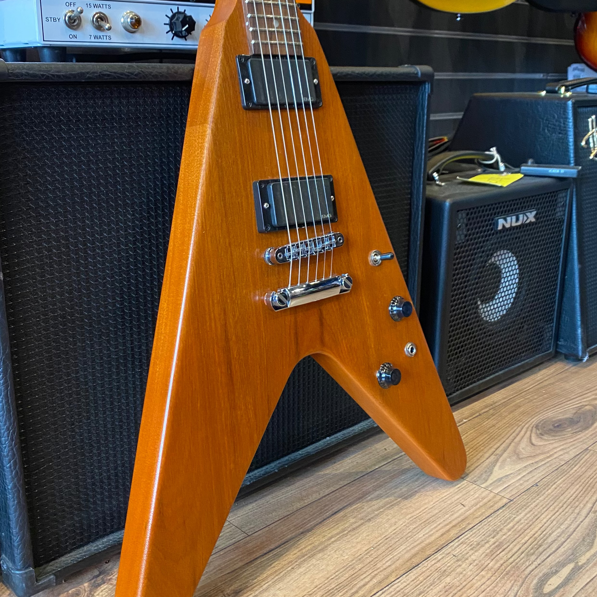 Pre-Owned Gibson Limited Edition Flying V Faded T 2016 & Hardcase