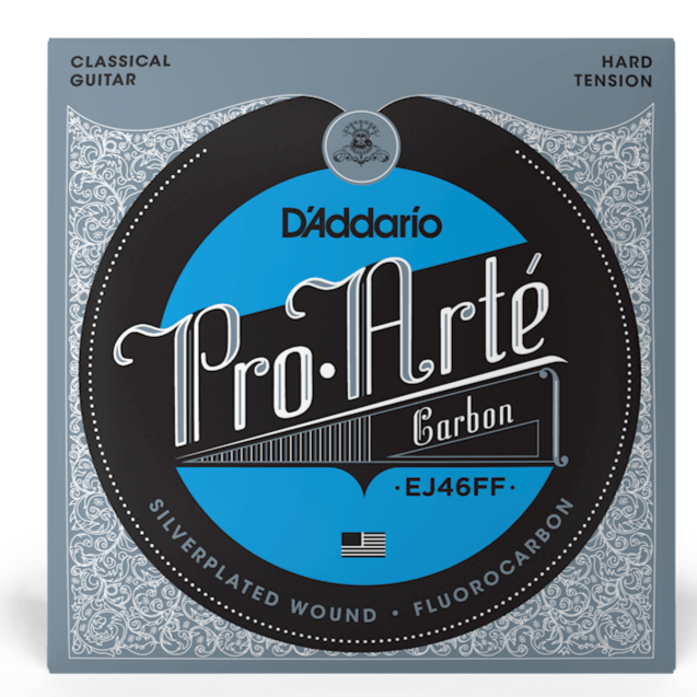 D'Addario Pro-Arté Carbon Dynacore Basses Hard Tension EJ46FF