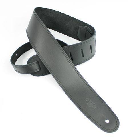 DSL 2.5" Single Ply Leather Strap, Black - - ROSE MORRIS - Straps