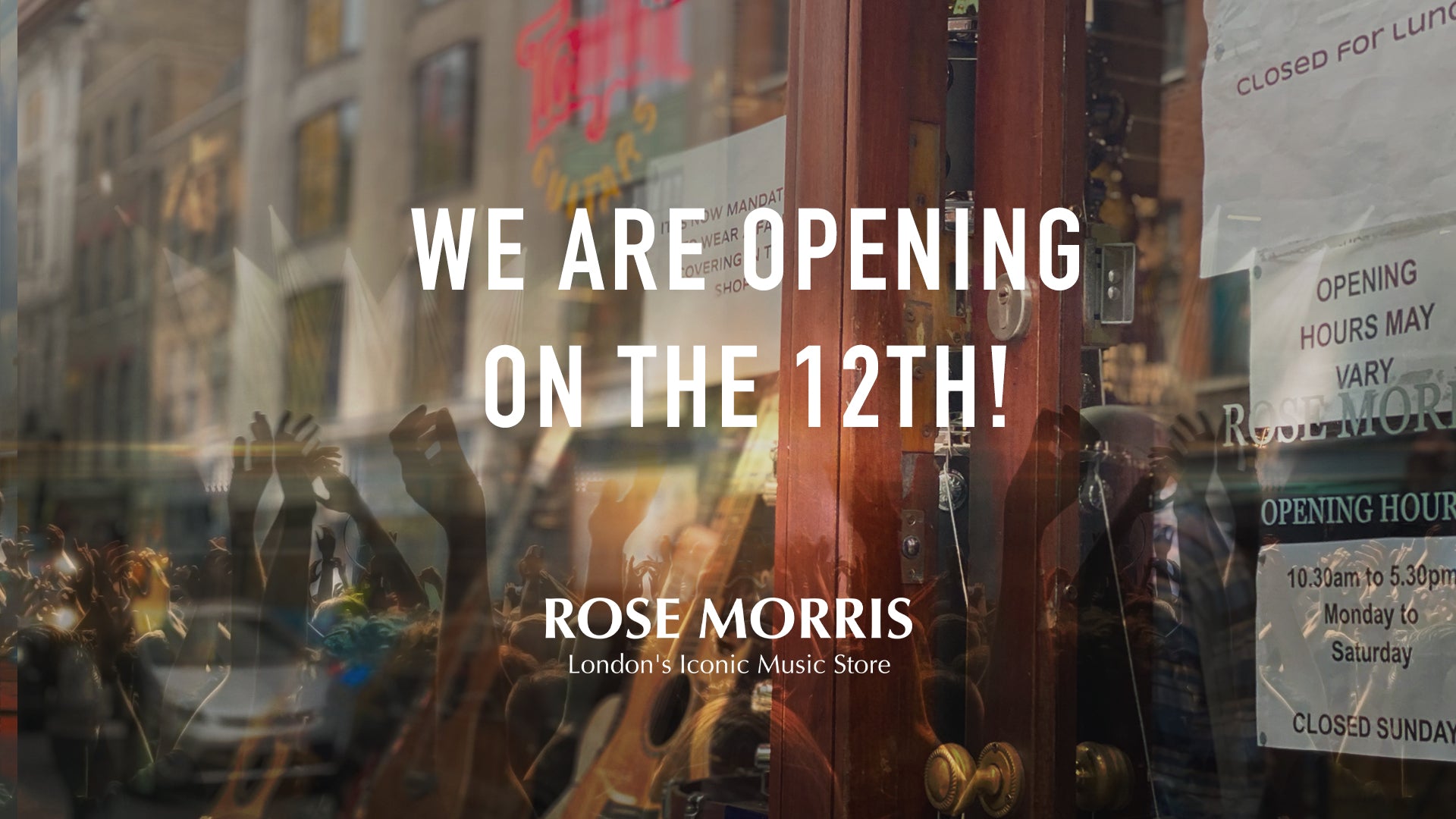 We are opening on the 12th...