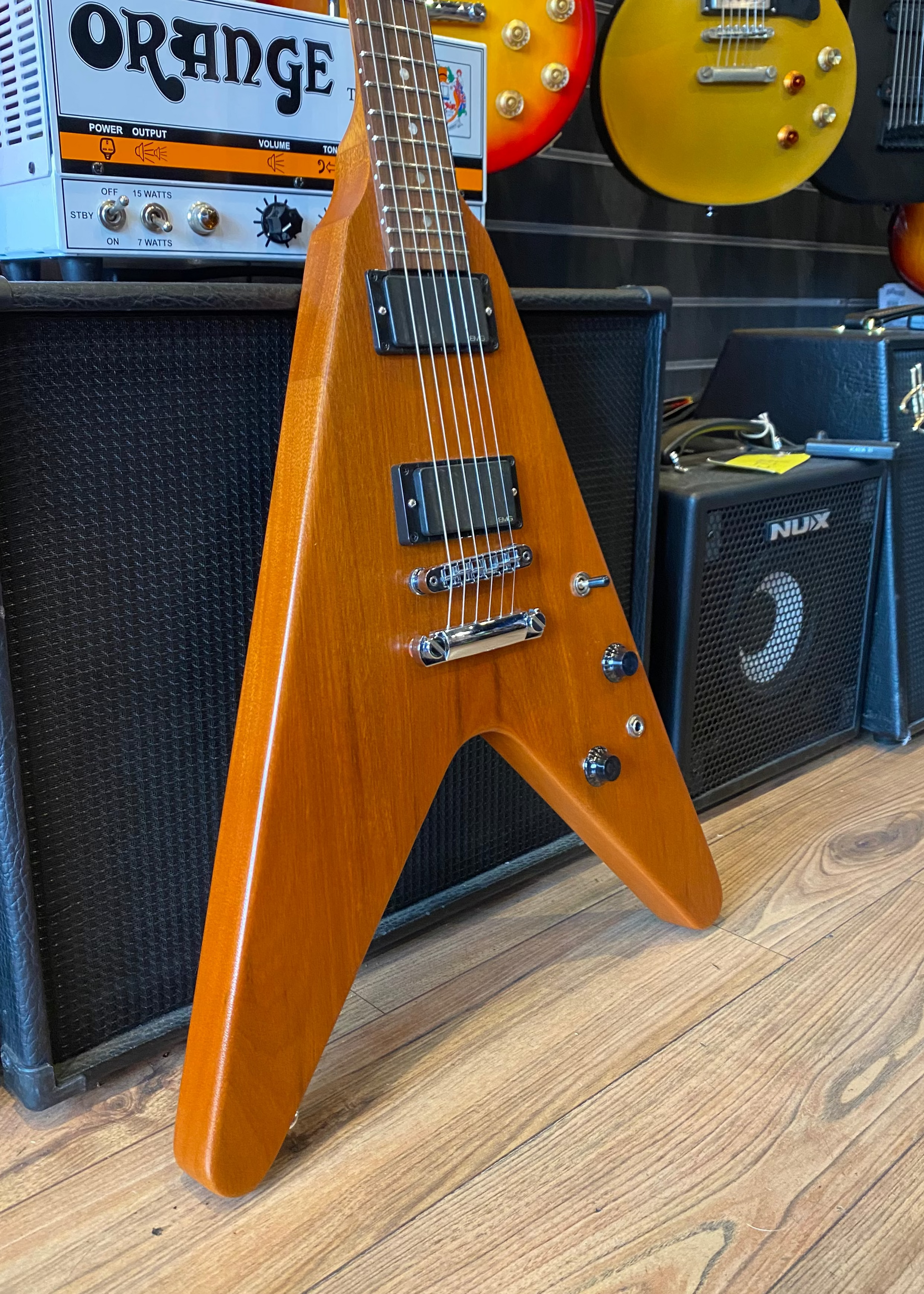 Pre-Owned Gibson Limited Edition Flying V Faded T 2016 & Hardcase