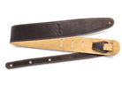 Taylor 2.5" Leather Guitar Strap - Suede Back