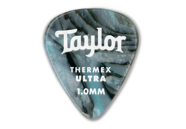Taylor Premium 351 Thermex Guitar Picks, Abalone, 6-Pack
