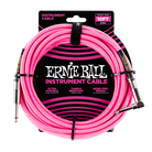 EB 10' BRAIDED STRT/ANGLE CABLE - PINK